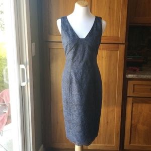 Gorgeous Tory Burch dress in navy lace